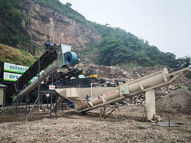 江蘇鹽城年處理80萬噸建筑垃圾廢棄礦渣再利用項目建成