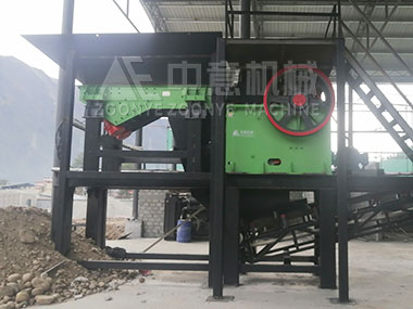 中意機(jī)械助力西藏建設(shè)，裝修垃圾處理設(shè)備安裝調(diào)試完成